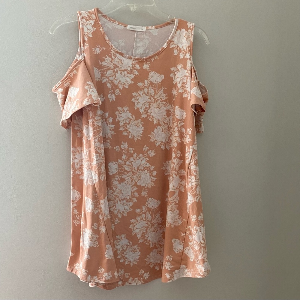 REB. in J. Womens Knit Top Blouse Size S Stretch